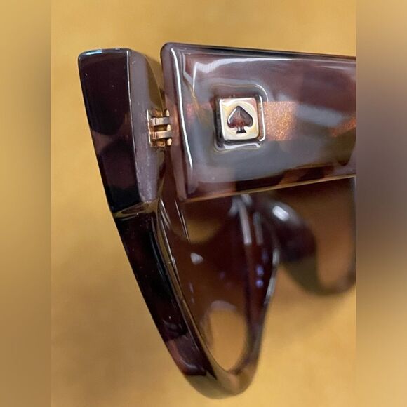 Kate Spade Yolanda Square Sunglasses Tortoiseshell - Picture 4 of 9